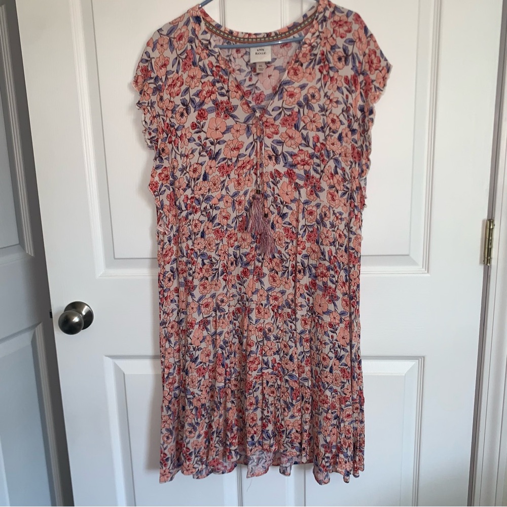 Floral Boho Tassel Dress 🌺